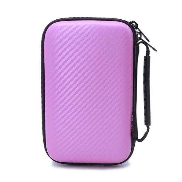 CHKJOK GH1818 EVA Protective Game Console Bag For Nintendo 3DS XL(Pink)