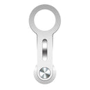 LK-01 Magsafe Laptop Aluminum Alloy Magnetic Stand With 2 Magnetic Sheet(Silver)