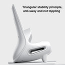 M111 15W Desktop Vertical Loudspeaker Wireless Charging Stand for 4.5-11 Inch Mobile Phone Tablet(White)