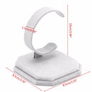 3 PCS Suede C-Shaped Retractable Single Watch Holder(Cryet)