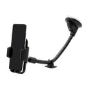 Car Instrument Station Curved Hose Phone Bracket, Style: Silica Clip