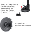 Car Instrument Station Curved Hose Phone Bracket, Style: Sponge Clip