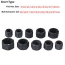 10 PCS / Set Nut Extractor Screw Removal Tool Break Wire Bolt Extractor High