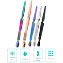 2 PCS X-Shaped Stainless Steel Shaping Clip Nail Art Tools, Specification type: Gradient