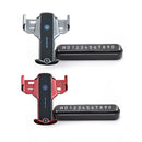 Sumi-tap 15W Hidden Suspension Screen Wireless Fast Charging Stand with Number Plate(Red)