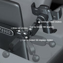 Sumi-tap 15W Hidden Suspension Screen Wireless Fast Charging Stand with Number Plate(Red)