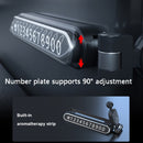 Sumi-tap 15W Hidden Suspension Screen Wireless Fast Charging Stand with Number Plate(Red)