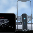 Sumi-tap 15W Hidden Suspension Screen Wireless Fast Charging Stand with Number Plate(Red)