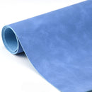 2 PCS 50 x 68cm Thickened Waterproof Non-reflective Matte Leather Photo Background Cloth(Blue)