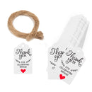 5 Bags 100PCS/Bag Kraft Paper Gift Tags Hang Tags(L-17)