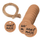 5 Bags 100PCS/Bag Kraft Paper Gift Tags Hang Tags(L-23)