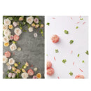 2 PCS 3D Stereoscopic Double-sided Photography Background Board(Flower Rhyme 1)