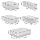 Fruit and Vegetable Refrigerator Crisper with Lid, Specification: TY-9077
