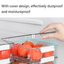 Fruit and Vegetable Refrigerator Crisper with Lid, Specification: TY-9077