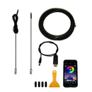 Center Console Modified LED Guide Light, Style: USB APP Control(2m Black)