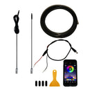 Center Console Modified LED Guide Light, Style: DC Line APP Control(2m Black)
