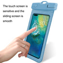 2 PCS Drift Diving Swimming Mobile Phone Waterproof Case(White)
