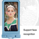 2 PCS Drift Diving Swimming Mobile Phone Waterproof Case(White)