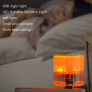 10 PCS Car Decorative USB Universal LED Atmosphere Lamp, Colour: Ice Blue