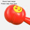 10 PCS Kindergarten Children Morning Exercise Plastic Rattle(Red)