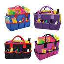 Teacher Stationery Storage Bag Gardening And Pruning Tool Bag(Plum Red)