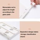 Refrigerator Beverage Beer Can Hanging Storage Rack(White )