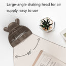 Cute Puppy Shaped USB Charging Fan(Pink)