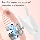 Cute Puppy Shaped USB Charging Fan(Brown)