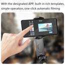 Removable Fill Light Phone Handheld Stabilizer with APP(Q09 Black)