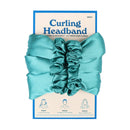 Physical Force Shaping Curly Hair Heatless Hair Curler Hair Band(Peacock Blue)