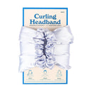 Physical Force Shaping Curly Hair Heatless Hair Curler Hair Band(Light Blue)
