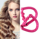 71728 EVA Foam Fix Sleeping Hair Curling Iron(Rose Red)