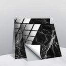 20 PCS 15cm PVC Crystal Covered Film Geometric Pattern Tile Wall Sticker(TS227)