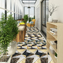 20 PCS 15cm PVC Crystal Covered Film Geometric Pattern Tile Wall Sticker(TS231)