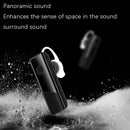 Single Ear 4.2 Bluetooth Headset Stereo HIFI Sports Wireless Bluetooth Headset(A1 Black)