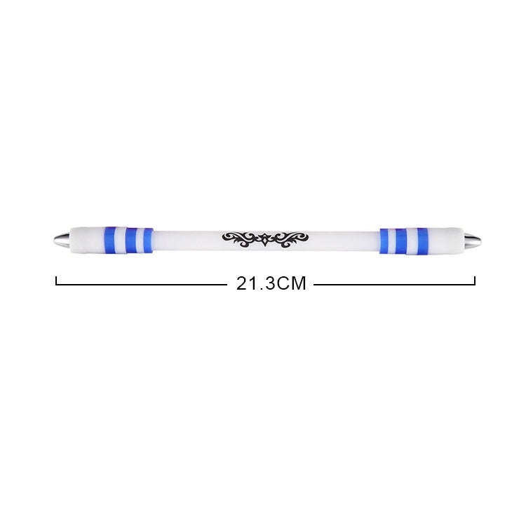 2 PCS Visual Spinning Pen Drop Resistant No Refill Rotary Pen Special(A5 Green)