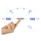 2 PCS Visual Spinning Pen Drop Resistant No Refill Rotary Pen Special(A5 Red)
