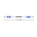 2 PCS Visual Spinning Pen Drop Resistant No Refill Rotary Pen Special(A5 Purple)
