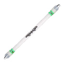 2 PCS Visual Spinning Pen Drop Resistant No Refill Rotary Pen Special(A7 Green)