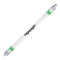 2 PCS Visual Spinning Pen Drop Resistant No Refill Rotary Pen Special(A7 Green)