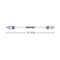2 PCS Visual Spinning Pen Drop Resistant No Refill Rotary Pen Special(A7 Blue)