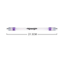 2 PCS Visual Spinning Pen Drop Resistant No Refill Rotary Pen Special(A7 Green)