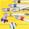 2 PCS Visual Spinning Pen Drop Resistant No Refill Rotary Pen Special(A7 Black)