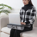 D12 Lap Computer Desk Laptop Bed Desk Portable Car Desk(Gray)