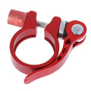 5 PCS Bicycle Accessories Quick Release Clip Road Bike Seatpost Clamp, Size: 31.8mm(Red)