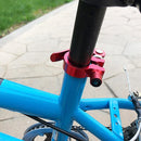 5 PCS Bicycle Accessories Quick Release Clip Road Bike Seatpost Clamp, Size: 31.8mm(Blue)