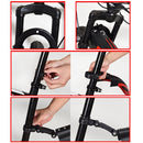 5 Sets Dual Color Bicycle Mudguard Mountain Bike Fenders Set(Black Light Blue)