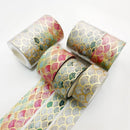 2 Sets/6 Rolls 8958 5m Paper Bronzing Wallet Tape Set(Water Ripple)