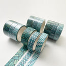 3 Sets/9 Rolls 4585 3m Paper Bronzing Hand Account Tape Set(Emerald Green)