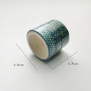 3 Sets/9 Rolls 4585 3m Paper Bronzing Hand Account Tape Set(Flower Leaves)